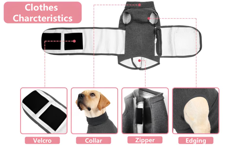 Жакети та жилети для собак від тривоги: комфортний одяг для собак, що переживають тривогу, зняття тривоги, заспокійлива жилетка-обгортання, дихаюча тканина, розмір S