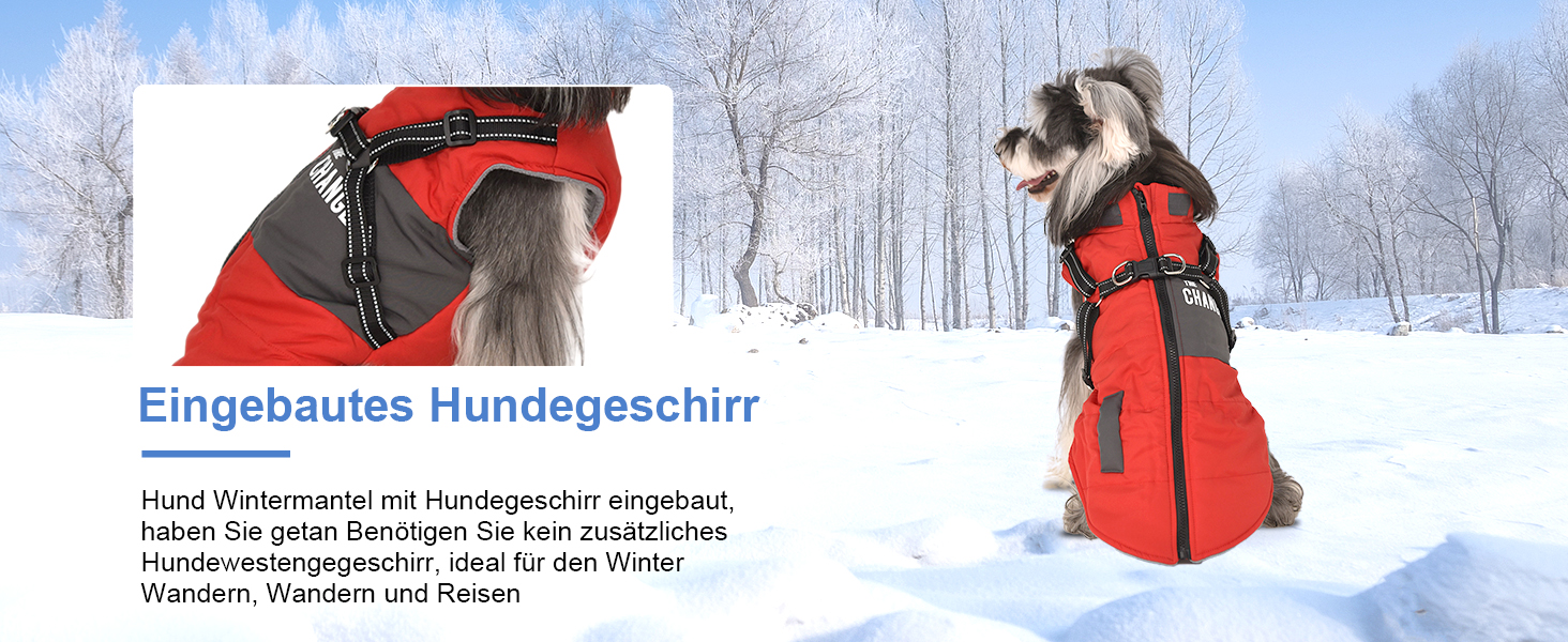 Теплий зимовий одяг для собак: куртка, жилет, плащ для маленьких та середніх порід, рожевий