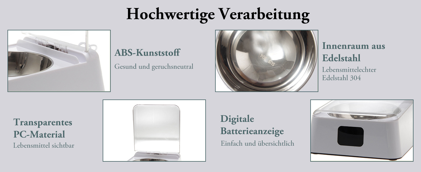 Автоматичний годівниця для собак та котів Pet Smart Feeder, 350 мл, відкрита кришка, перезаряджувана