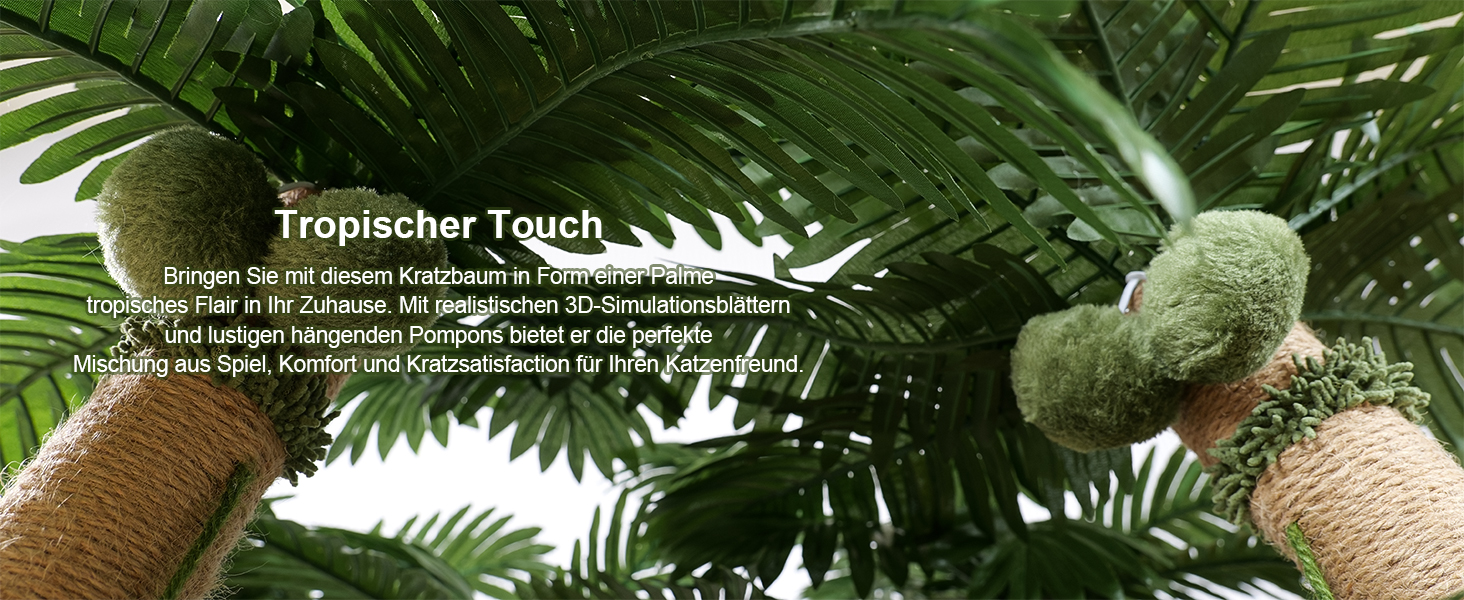 Котяча кігтеточка Furlogy, 92 см, з мотузкою та іграшками, для дому