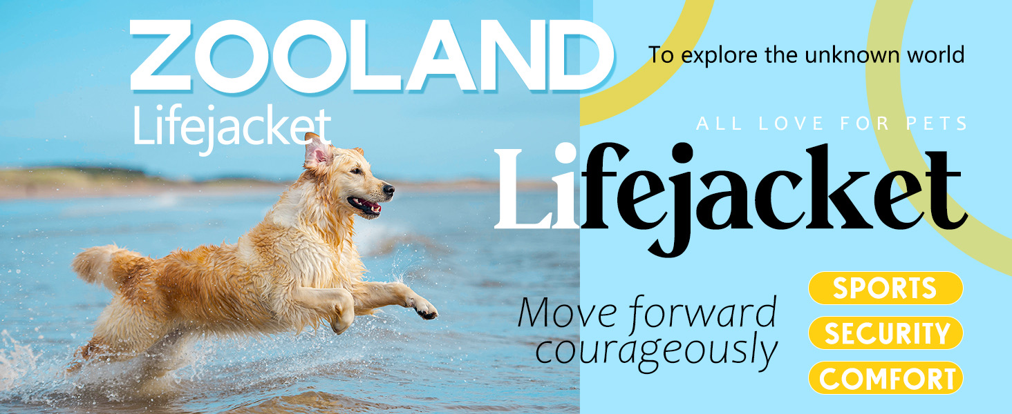 Жилет для плавання собаки ZOOLAND, великий, зелений. Регульований, довговічний, з світловідбиваючими елементами для собак маленьких, середніх та великих порід