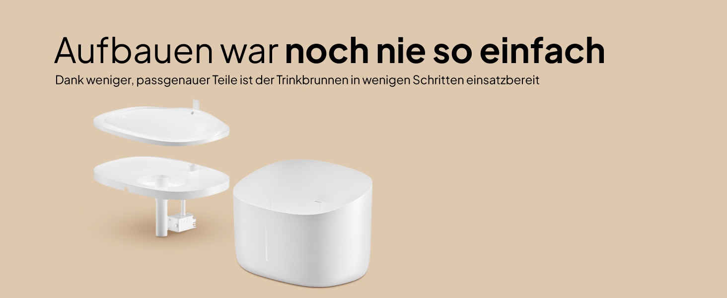 Джерело питної води для собак Pretty PAW® 7л з LED та фільтром | Безпечний, тихий, легко чистити | Білий