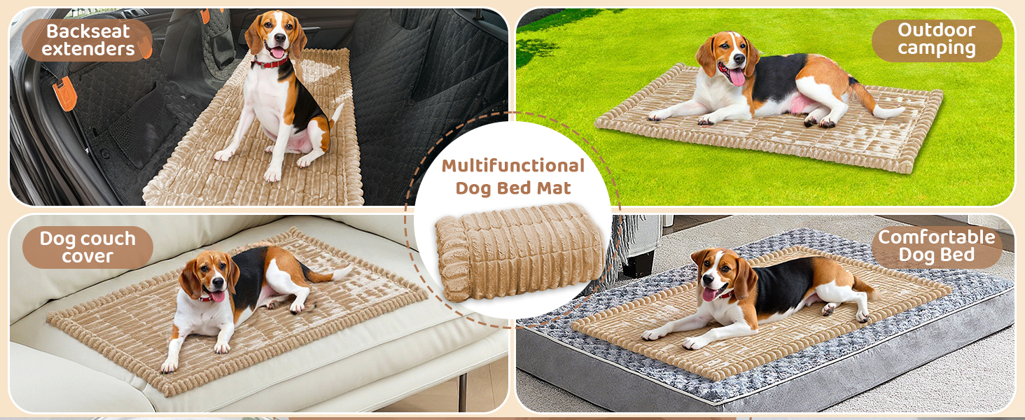 Незсувний авточохол для собак, килимок для тварин у салоні авто, водовідштовхуючий та стійкий до подряпин, м'який захист для автомобілів, вантажівок та позашляховиків (Мілксамт, світло-сірий, 63 x 138 см)