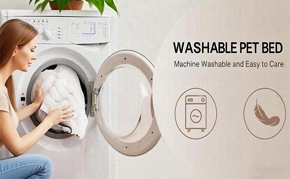 М'яке ліжко для домашніх тварин: круглі лежанки для собак та котів, діаметр 50 см, бежевий колір