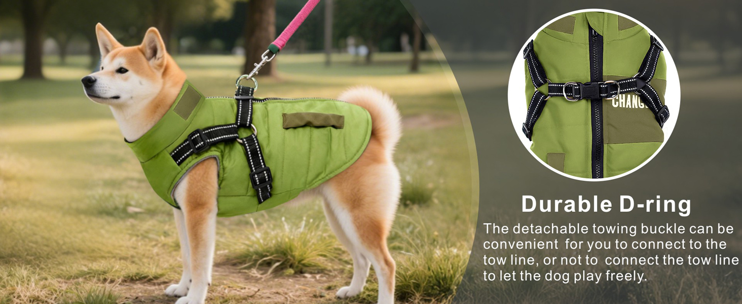 Зимова куртка для собак Oslueidy, тепла водонепроникна жилетка для цуценят та собак середніх розмірів, жовта