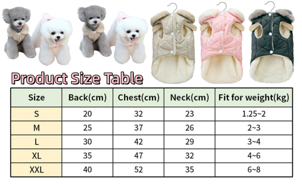Зимовий одяг для собак: теплий водонепроникний зимовий одяг для собак з флісу, жилет для собак та котів (XXL, бежевий)