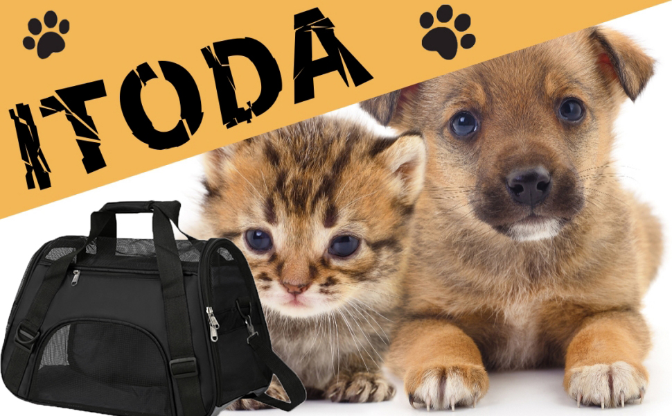 Транспортна сумка для тварин: переноска для собак та котів, рожева, 50 x 23 x 34 см