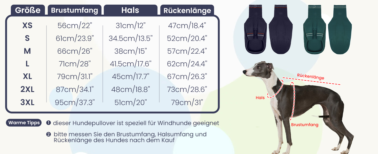 Светр для грейхаунда, теплий костюм для віндхаунда, костюм з високим коміром для маленьких собак, блакитний, розмір M