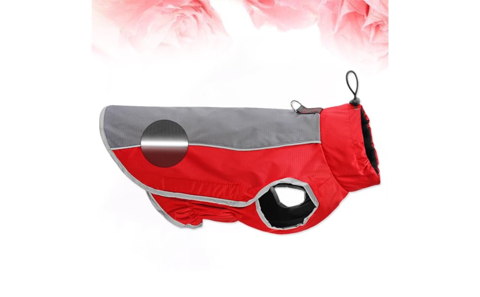 Дощовик для собак BESPORTBLE: теплий дощовик, куртка, дощовик для цуценят та собак, тепла куртка для собак