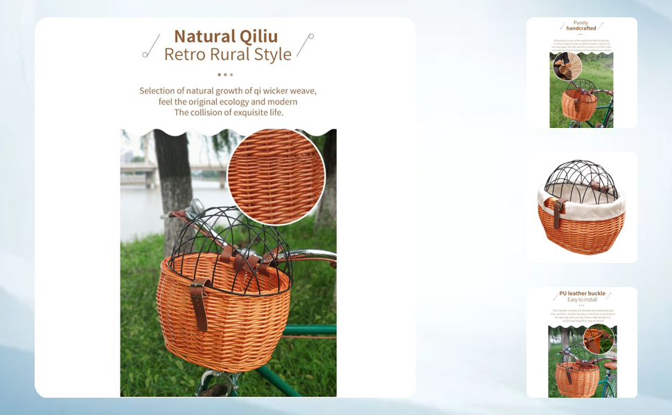 Кошик для собак та котів у велосипедний велосипед, передній кошик з сіткою для перевезення домашніх тварин (Медовий колір)