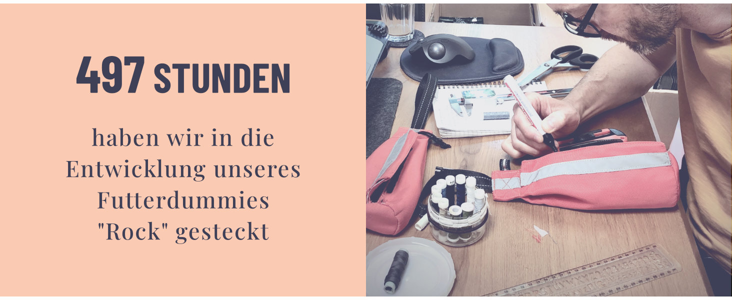 GIZZY® Оригінальний Futterdummy для собак: міцний мішечок для корму для всіх порід | Тренування з ласощами | Аксесуар для собак (Помаранчевий)