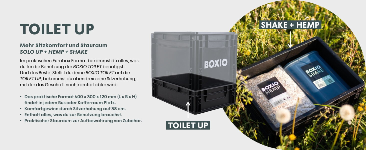 BOXIO - SHAKE: Набір з 3 контейнерів для зберігання продуктів, корму для собак та борошна. Легка організація та ідеальний для сипучих матеріалів, включаючи туалети для тварин