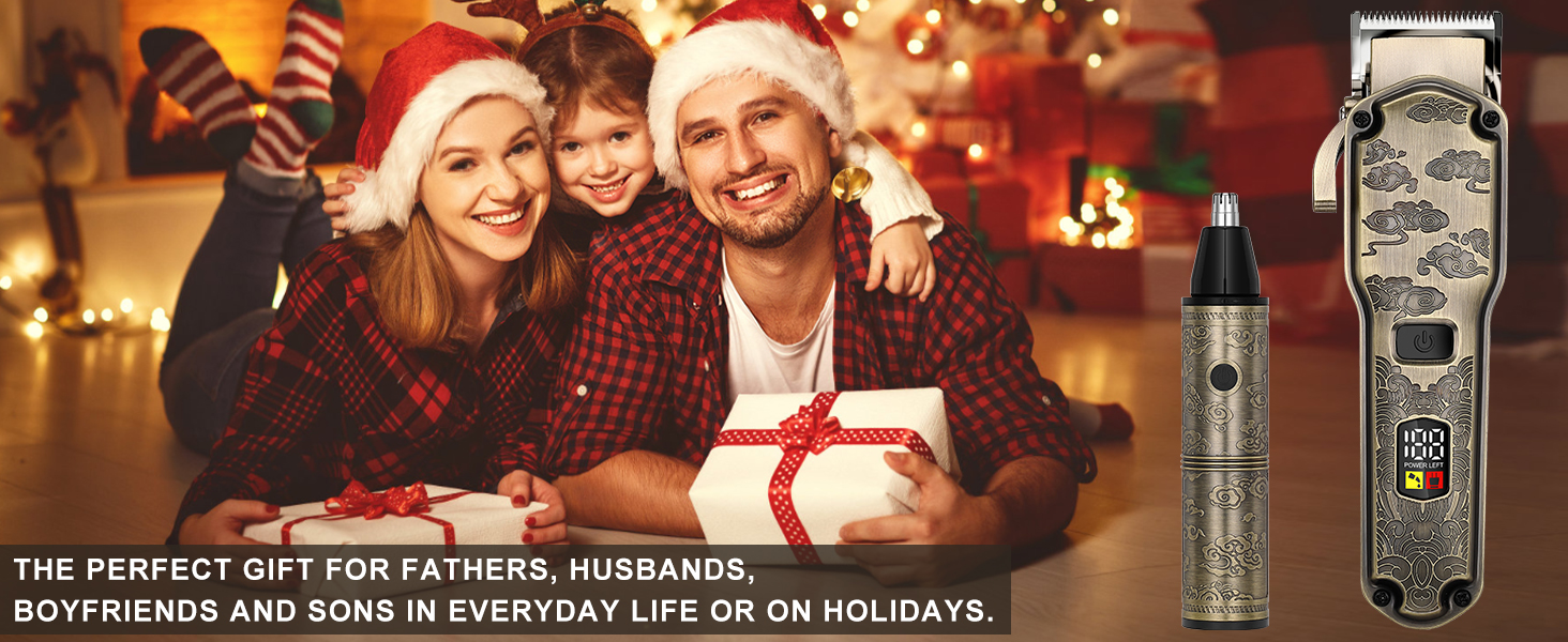 Електрична машинка для стрижки волосся Hatteker Profi: триммер для бороди, тіла та довгого волосся, водонепроникна (Бронза 2)