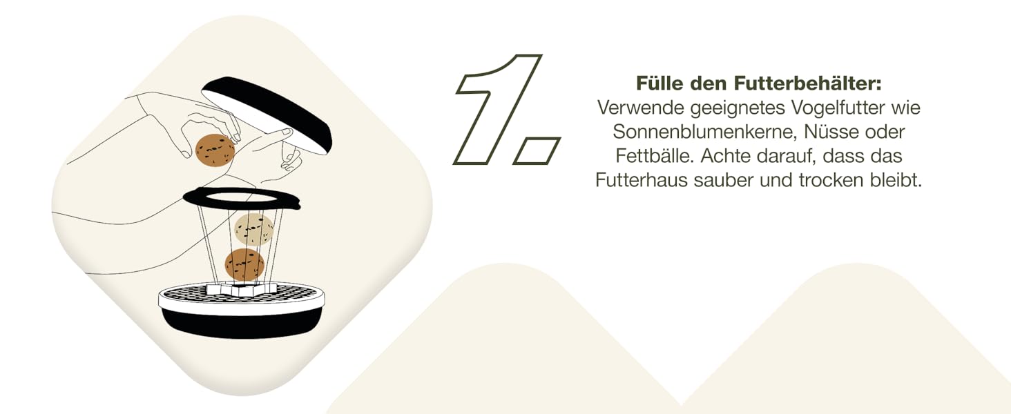 Годівниця для птахів SWISSINNO SMART Birds зелена