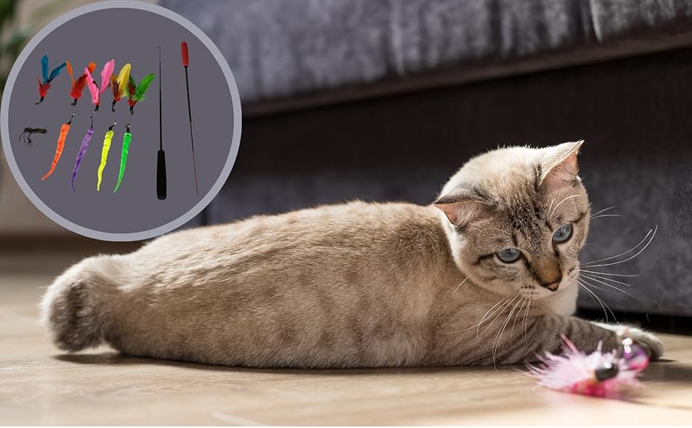 Котяча печера та кігтеточка - котяче ліжко та іграшки