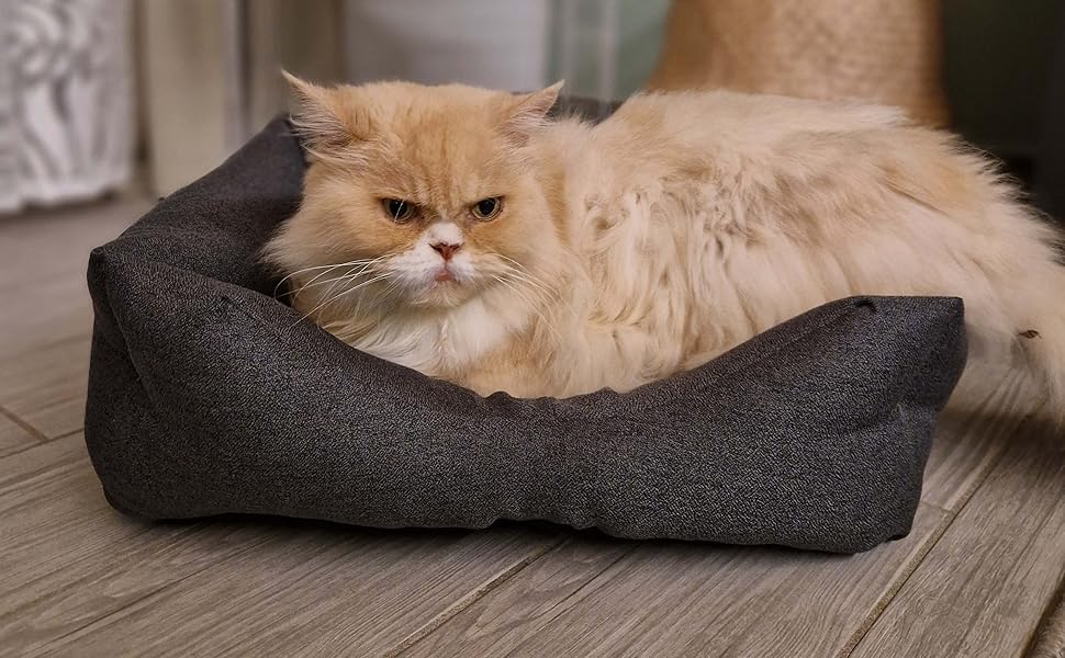 Крісло-лежанка для собак Croci Hydro, сіре, 55x90 см, водонепроникне, знімний чохол