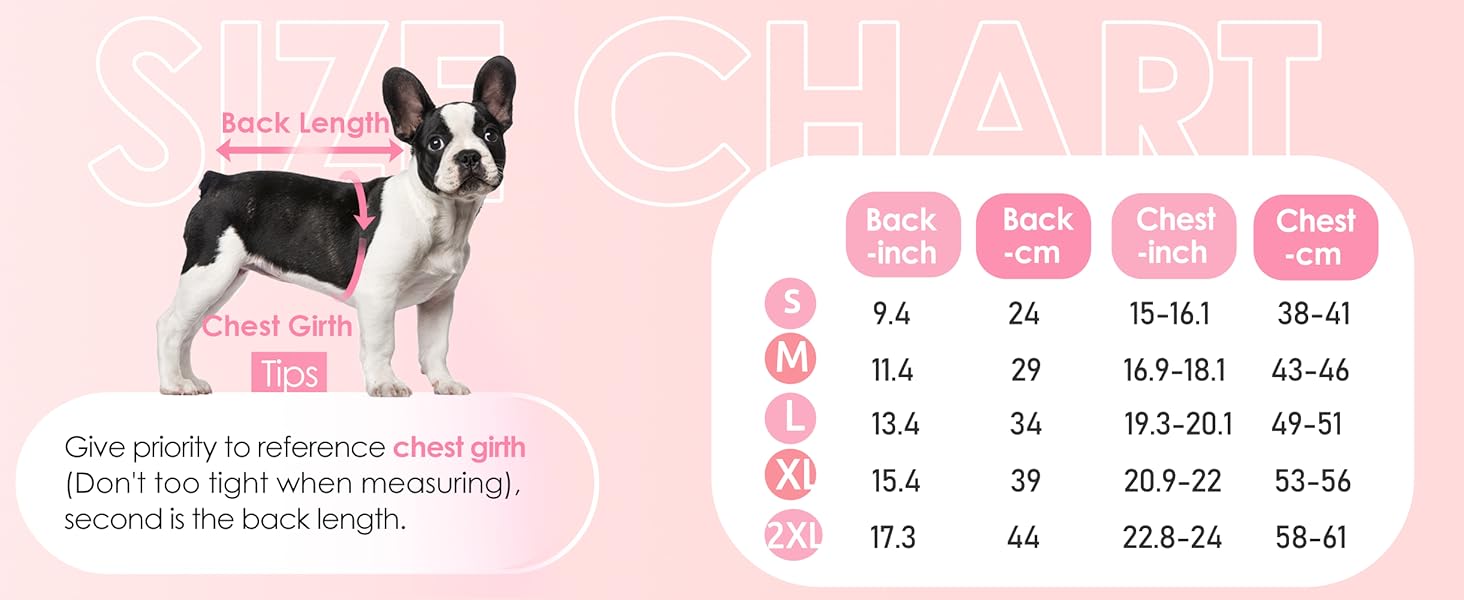 Водонепроникний зимовий одяг для собак AOFITEE: тепла куртка для маленьких та середніх собак, з відбиваючими смугами та блискавкою. Рожевий колір.