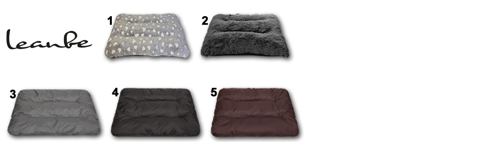 Підстилка для собак, лежанка, матрац для собак (Чорний Оксфорд, L:100x70x8 см)