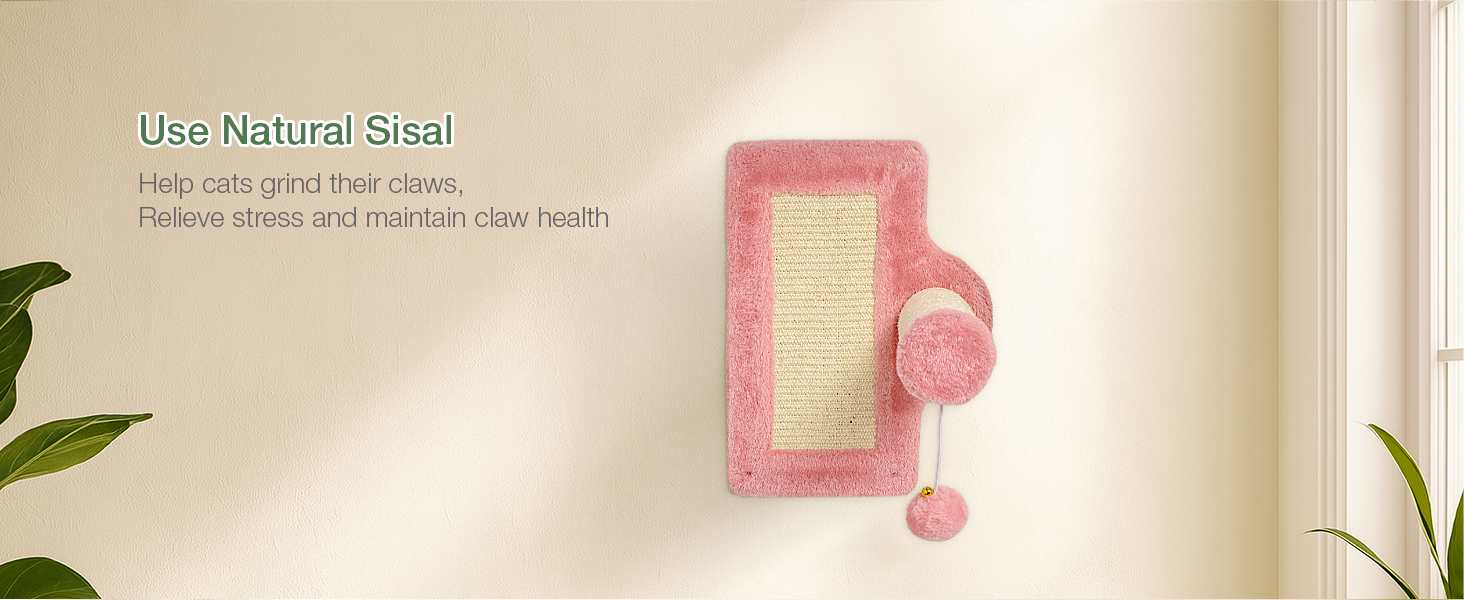 Комплекс для котів BYBYME з гамаком, ліжком та каналом, 6 предметів, рожевий