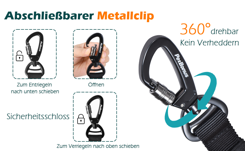 Автомобільний поводок для собак PetBonus: безпечний ремінь для собак, поводок-переноска для авто, надійні карабіни для малих, середніх та великих собак (рожевий)