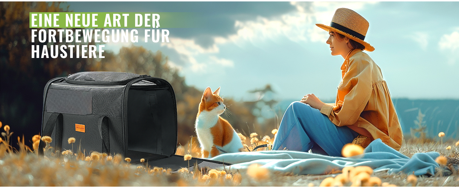 Транспортна переноска для котів та цуценят Morpilot до 5 кг, сіра, 40L, для ветеринара та подорожей