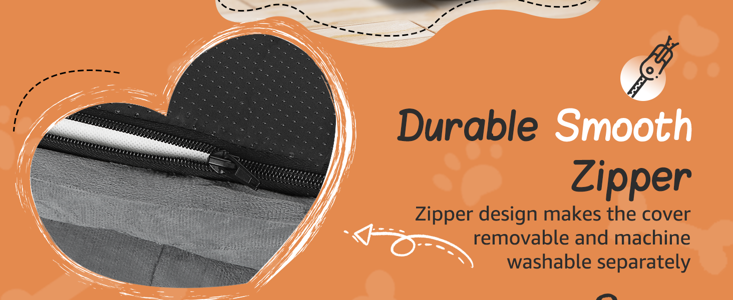 Ортопедичне ліжко для собак Nobleza, середній розмір, 71x58x17 см, з піною з пам'яті, сіре, для маленьких і середніх собак, миється, вологостійке, неслизьке, з високим бортиком