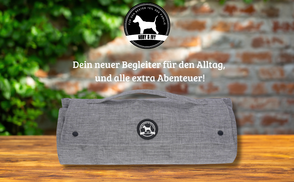 Лежанка для собак Abby & Ivy 90x70 см - складана, миюча, для подорожей та авто. Лежанка для маленьких та середніх собак, з неслизьким покриттям