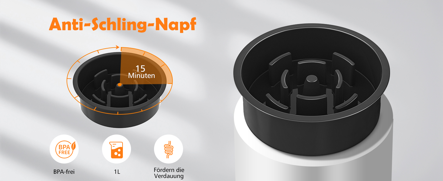 Набір мисок для собак X XBEN 3-в-1: миска для води з захистом від пролиття 1.4L, миска від захлистування 1L, годівниця з 5 рівнями регулювання висоти для середніх та великих собак, нековзна годівниця, рожевий колір