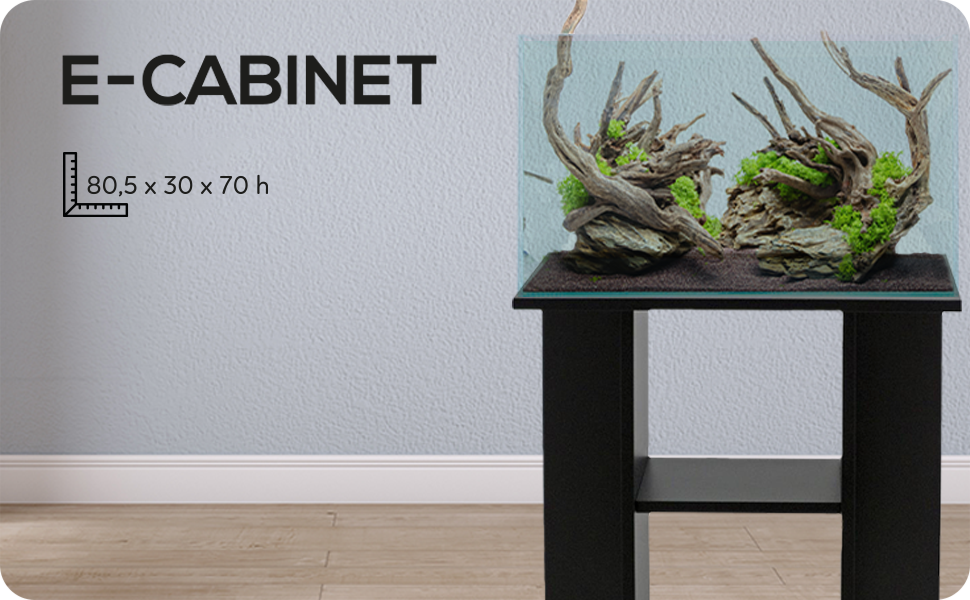Дерево, Чорний, 80x30x70 см, 80