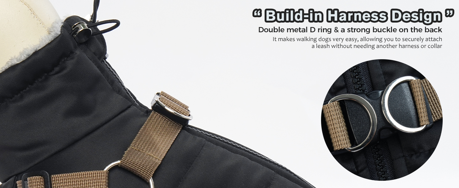 Зимовий теплий одяг для собак S, куртка для маленьких собак, теплий костюм для чихуахуа та бульдога (чорний, S)