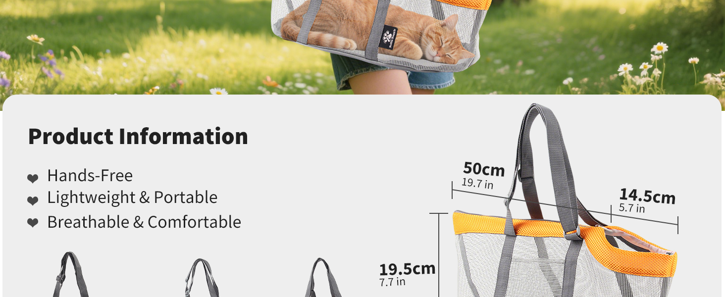 Транспортна сумка для собак та котів PETCUTE, чорна, до 4 кг