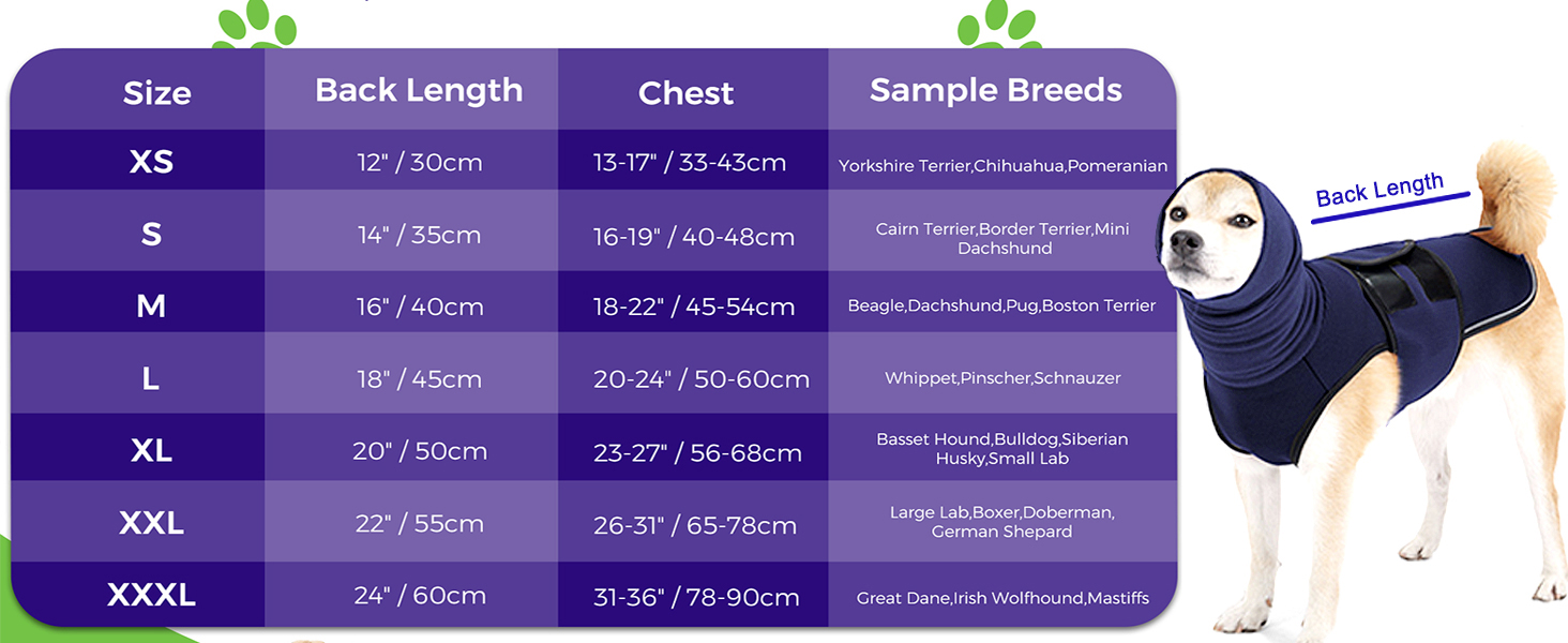 Заспокійливий жилет для собак та котів Dotoner з навушниками, зелений, з відбиваючими смугами