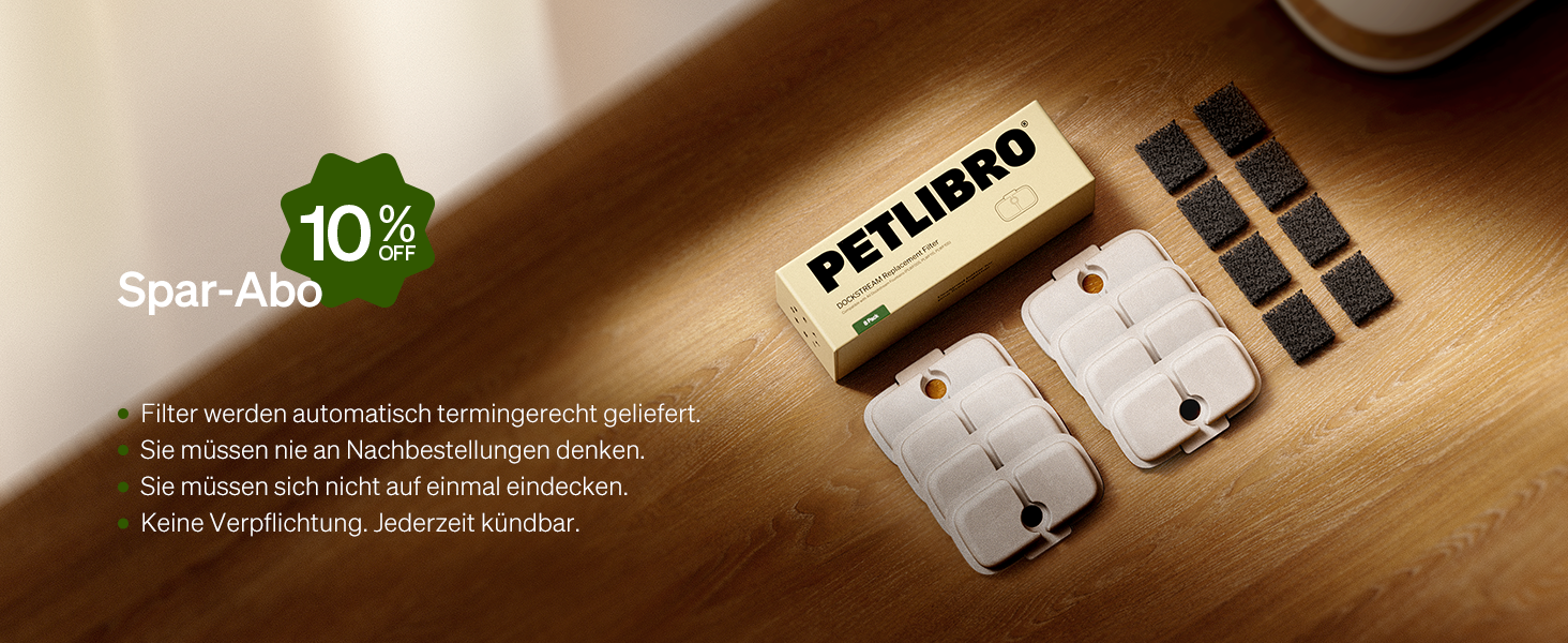 PETLIBRO Фонтанчик для котів бездротовий з датчиком руху, легке очищення, акумулятор 5000mAh, 23dB, BPA-free, 2 помпи, фільтр, білий