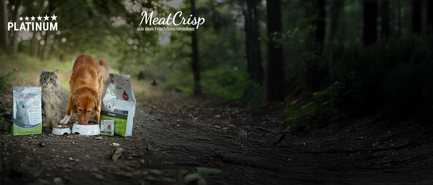 Сухий корм для стерилізованих котів PLATINUM MeatCrisp з куркою, 1.5 кг