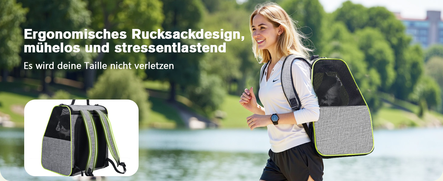 Плед-рюкзак для кота Pecute з сіткою, переноска для тварин, рюкзак для вигулу собак до 6 кг (сірий, розширюваний)