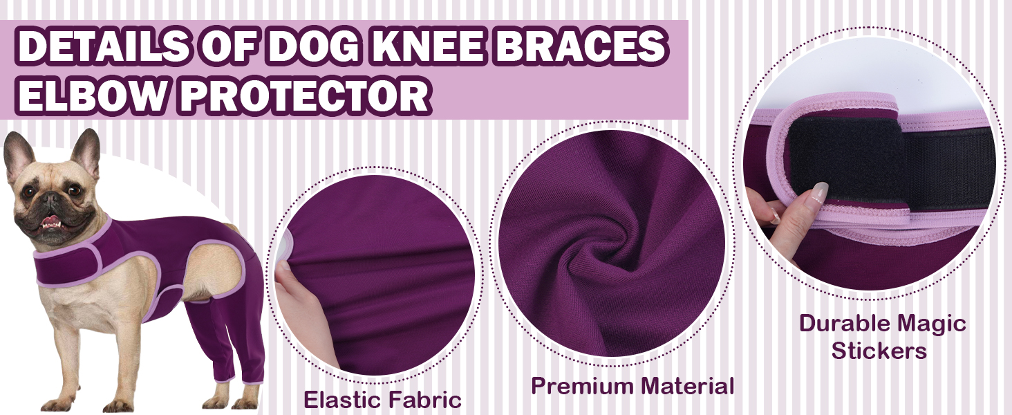 Комбінезон для собак після операції на ногах, захист від витікання, запобігає інфекціям, розмір XL, фіолетовий