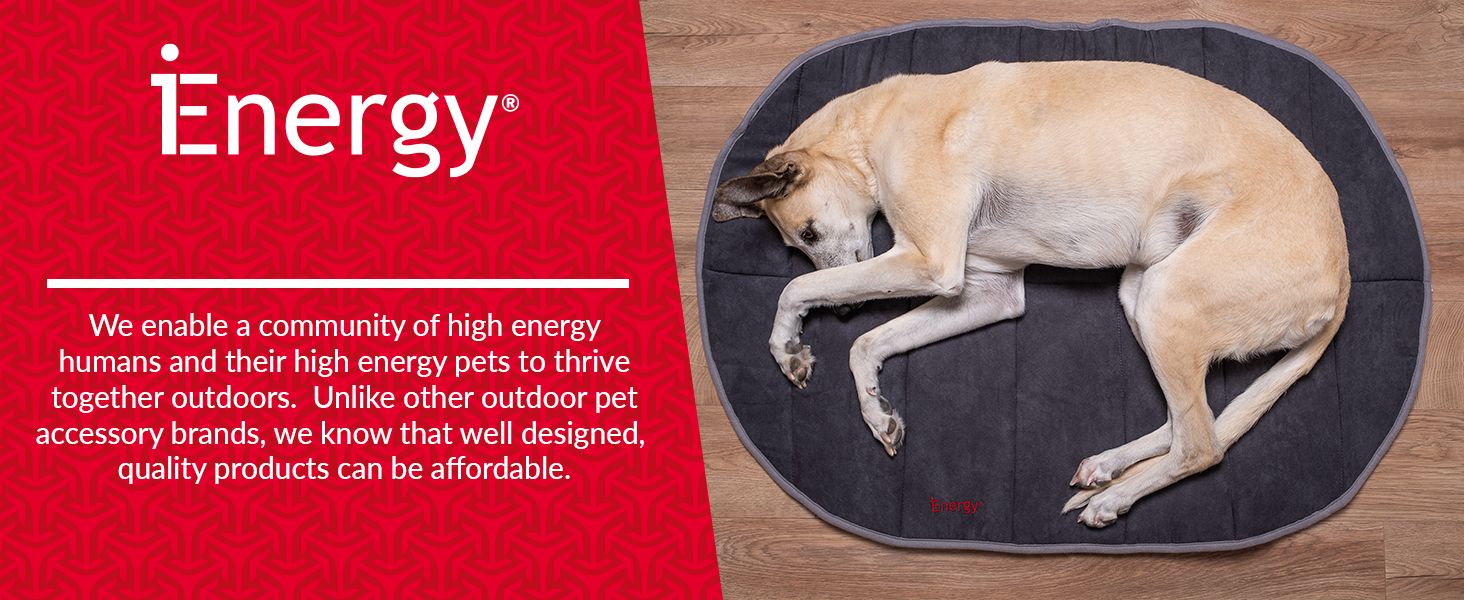iEnergy™ BUR килимок для собак, лежанка для собак 110x80 см, універсальний розмір, для подорожей та відпочинку