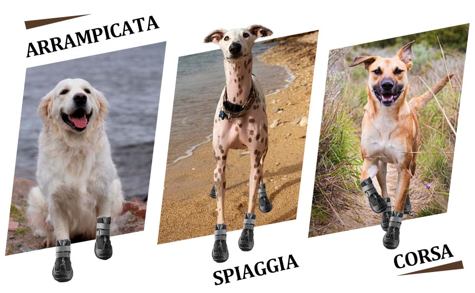 Водонепроникні чоботи для собак з світловідбиваючими ременями, антиковзка гумова підошва, захист лап, для малих, середніх та великих собак (L, B-Чорний-дихаючий)