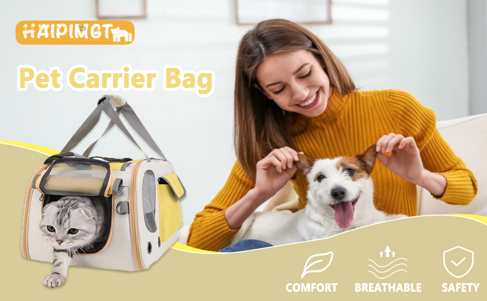 Транспортна переноска для котів та собак, складна, легка та міцна, сертифікована для авіаперевезень, з дихаючою сіткою та надійними застібками, ідеальна для подорожей (зелена)