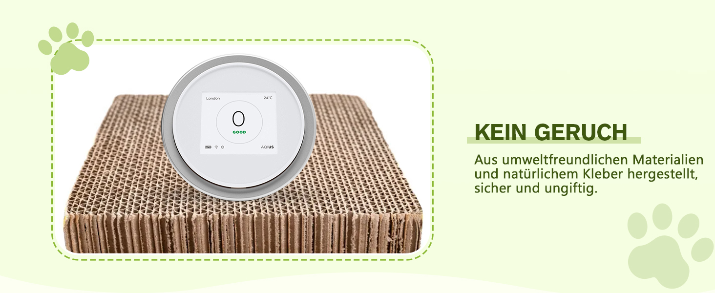 Pecute 2 шт. Когтеточки з картону для котів - набір, двосторонні, 38.5 x 20.5 см