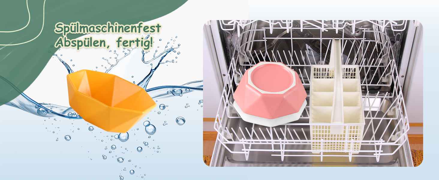 Керамічна годівниця для котів та собак на підставці, нахилена, зелена - 1 шт.