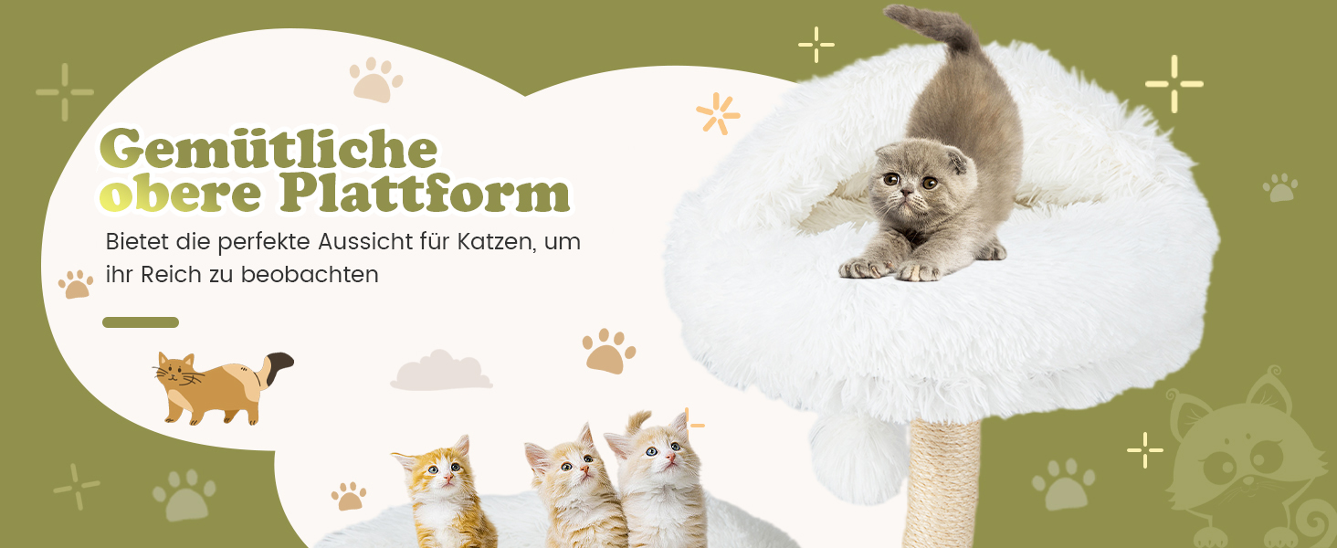 Дерев'яний кігтетопор для котів COSTWAY 178 см з 3 лежаками, м'ячиками та сизалевими стовпчиками, великий, з металевим каркасом, сірий