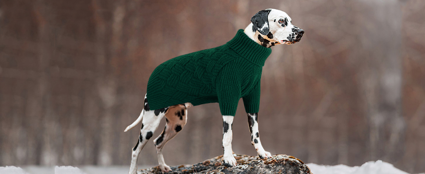 Теплий зимовий пуловер для собак AOFITEE, XS, червоний. Пуловер для котів та цуценят, зручний ролкраг.