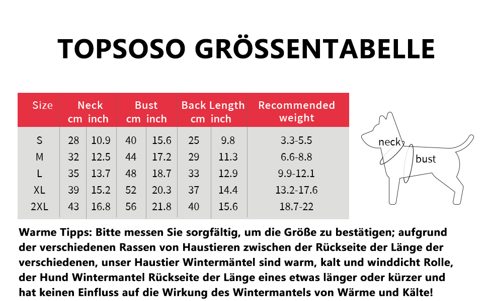 Тепла зимова жилетка для собак з начосом, світловідбиваючими смугами, червона (M)