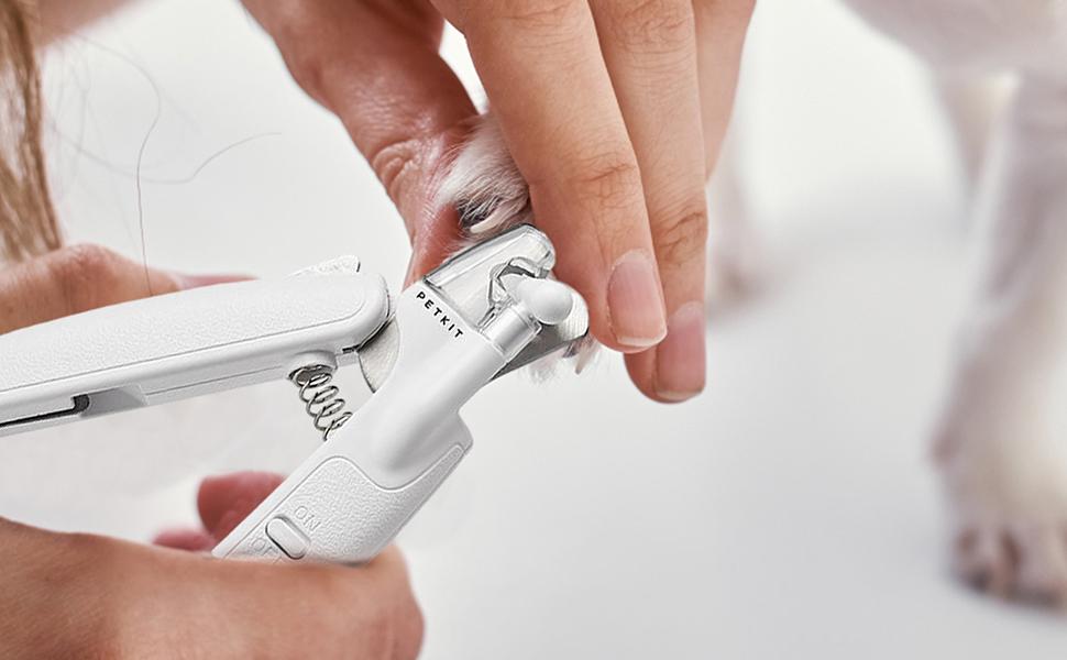 LED кусачки для нігтів домашніх тварин | Кусачки для нігтів собак та котів з підсвічуванням | Тример для нігтів для дому, подорожей та кемпінгу