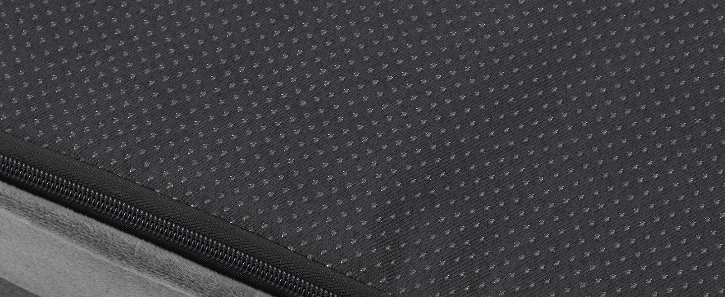 Ортопедичне ліжко для собак Pawk, великі та середні породи, з піною з пам'яті, миється, знімний антиковзний коврик, 89x64x17 см