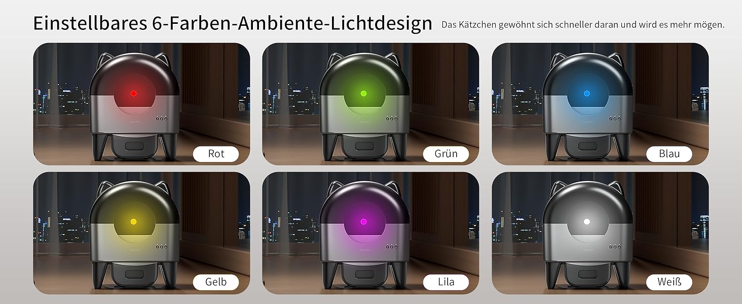 Автоматичний лоток для котів Katzenklo 110л, для кількох тварин, з дезодорацією та додатком