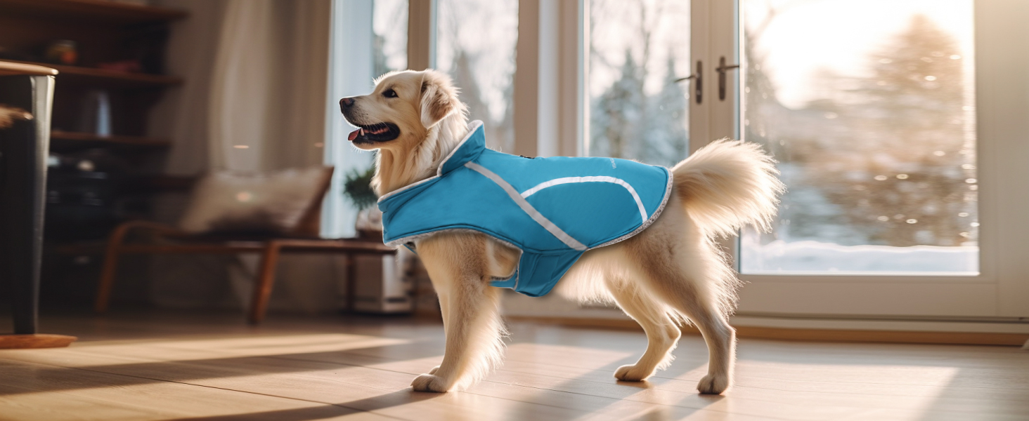 Теплий зимовий одяг для собак VIVAGLORY Frostfit: софтшелл з підкладкою з флісу, захист від снігу та холоду, світловідбиваючі елементи, сірий, XS (37-44см)