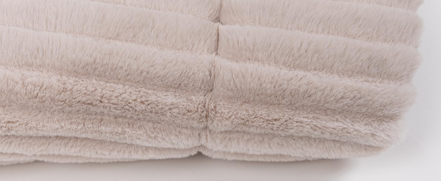 TrendPet Harmony: м'яка підстилка для собак та котів, 50x35 см, кремового кольору