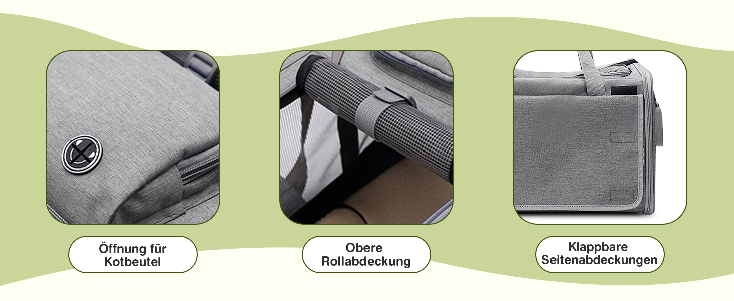 Транспортна сумка для котів та собак до 9 кг ALLSOPETS, дихаюча, для подорожей та до ветеринара (меланж рожевий)